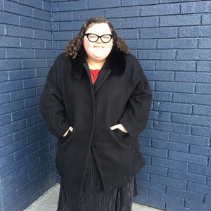 Forecaster of Boston Wool Coat w/ Fox Fur Trim